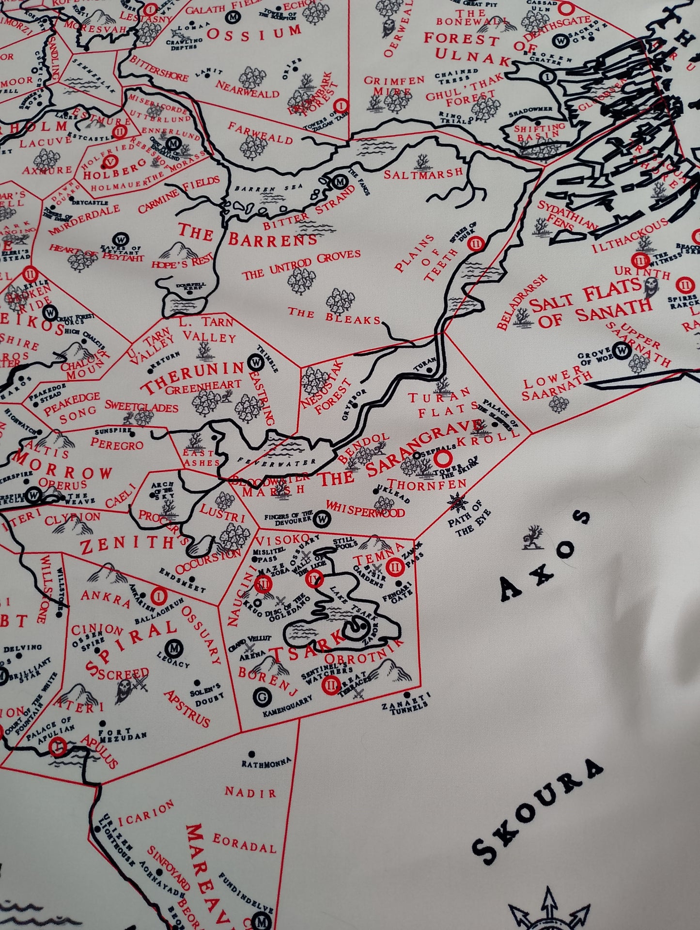 Large Empire LRP map 70cm x 70cm approx